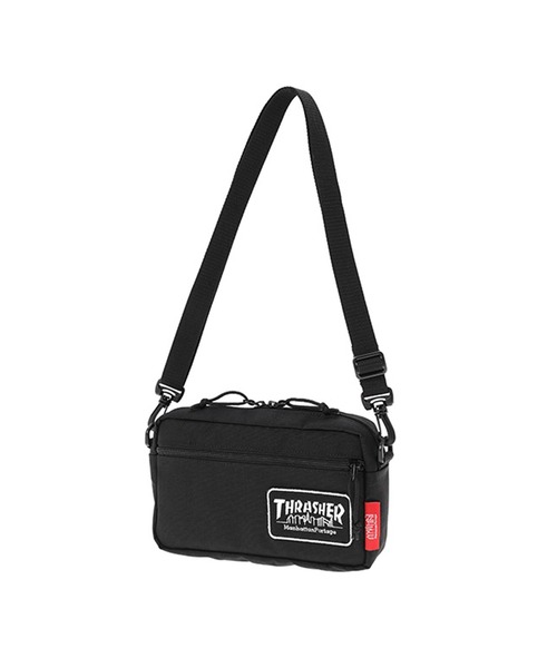 Manhattan Portage(マンハッタンポーテージ)の「Jogger Bag Embroidered Patch THRASHER(ショルダーバッグ・メンズ・ブラック・X-SMALL)」の14枚目の写真