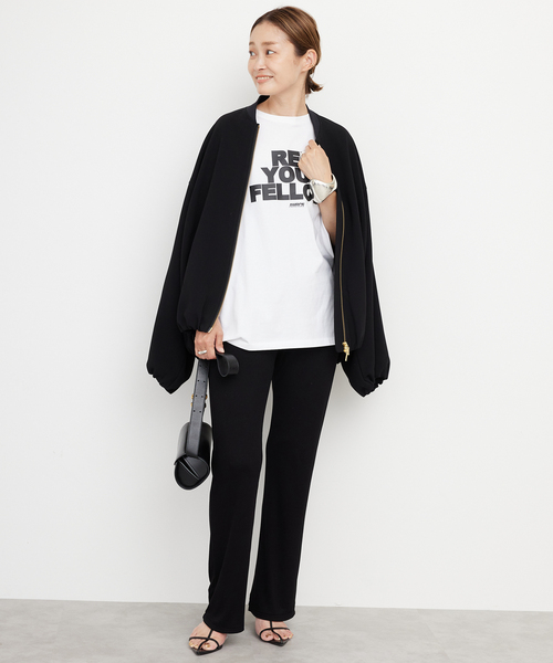 Deuxieme Classe(ドゥーズィエムクラス)の「追加Rayon リブパンツ(その他パンツ・レディース・ブラック・FREE)」の9枚目の写真