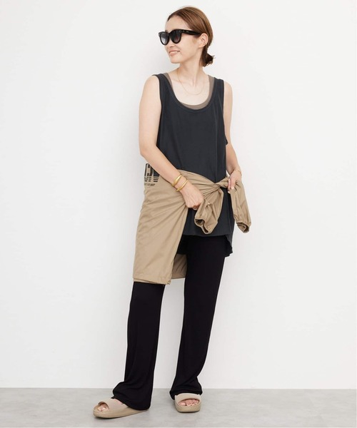 Deuxieme Classe(ドゥーズィエムクラス)の「追加Rayon リブパンツ(その他パンツ・レディース・ブラック・FREE)」の19枚目の写真