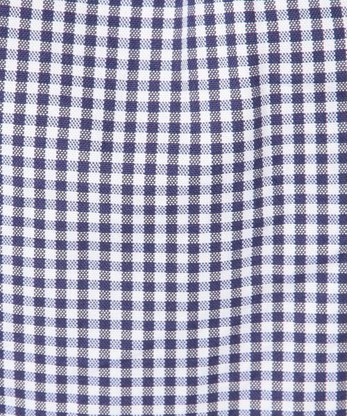 coen（コーエン）の「ライトオックスギンガムボタンダウンシャツ（シャツ/ブラウス・レディース・ライトブルー/ネイビー・MEDIUM/LARGE/SMALL）」の8枚目の写真