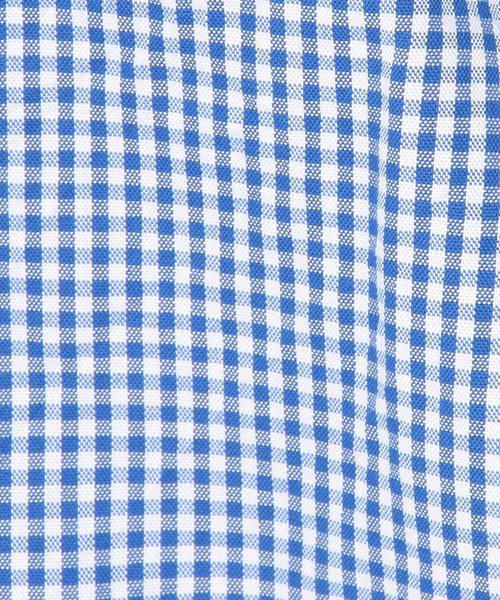 coen（コーエン）の「ライトオックスギンガムボタンダウンシャツ（シャツ/ブラウス・レディース・ライトブルー/ネイビー・MEDIUM/LARGE/SMALL）」の15枚目の写真