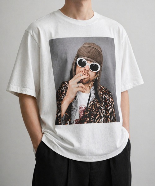 Photo Tee Kurt Cobain（Tシャツ/カットソー）｜CULTURE SUPPLY
