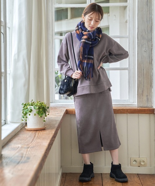 ikka(イッカ)の「【雑誌InRed12月号掲載】エコファー2WAYミニショルダー(ショルダーバッグ・レディース・ブラック/オフホワイト/ダークグリーン/ベージュ/グレー/ホワイト・FREE)」の11枚目の写真