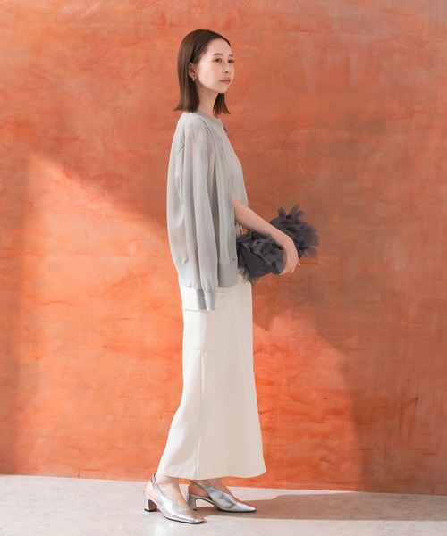 URBAN RESEARCH ROSSO WOMEN（アーバンリサーチ　ロッソ）の「ストレートカーゴスカート（スカート・レディース・カーキ/アイボリー・38/36）」の13枚目の写真