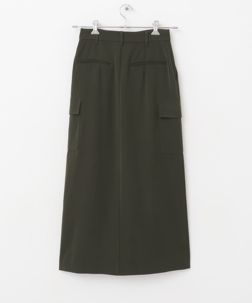 URBAN RESEARCH ROSSO WOMEN（アーバンリサーチ　ロッソ）の「ストレートカーゴスカート（スカート・レディース・カーキ/アイボリー・38/36）」の8枚目の写真