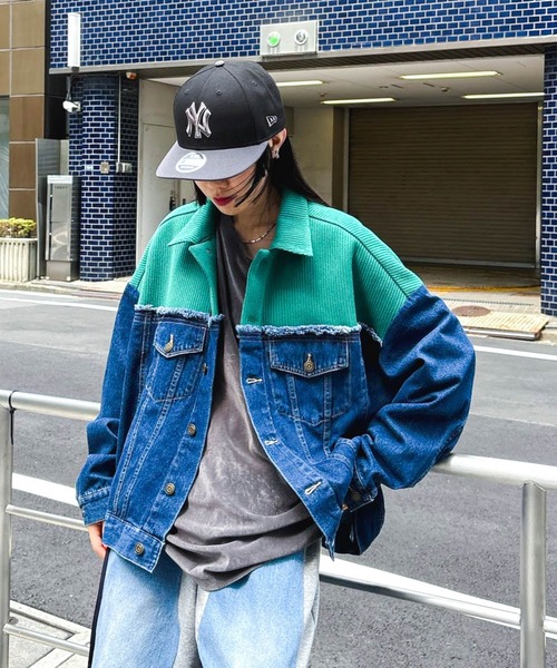 MODE NORM CORE】リメイク風モンスターGジャン（デニムジャケット