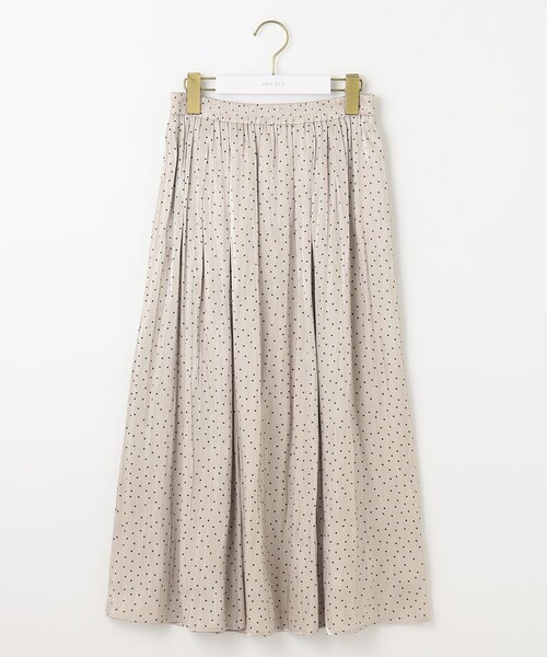 ANY SIS（エニィスィス）の「【洗える】シャイニードットギャザー スカート（スカート・レディース・グレー系5/ベージュ系5・1/2/3）」の20枚目の写真