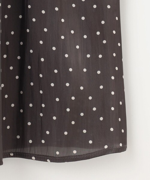 ANY SIS（エニィスィス）の「【洗える】シャイニードットギャザー スカート（スカート・レディース・グレー系5/ベージュ系5・1/2/3）」の3枚目の写真