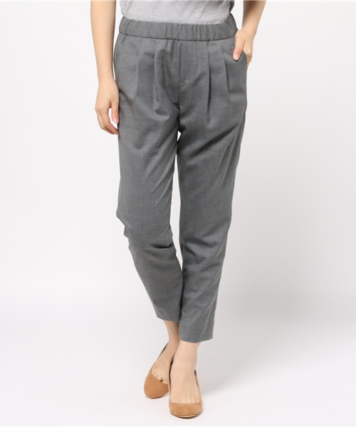 JOURNAL STANDARD(ジャーナルスタンダード)の「ウールイージーパンツ#(その他パンツ・レディース・ネイビー/ブラック/チャコールグレー・40/38/36)」の7枚目の写真