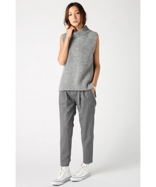 JOURNAL STANDARD(ジャーナルスタンダード)の「ウールイージーパンツ#(その他パンツ・レディース・ネイビー/ブラック/チャコールグレー・40/38/36)」の11枚目の写真