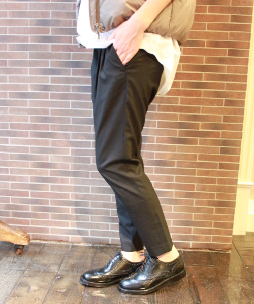 JOURNAL STANDARD(ジャーナルスタンダード)の「ウールイージーパンツ#(その他パンツ・レディース・ネイビー/ブラック/チャコールグレー・40/38/36)」の19枚目の写真