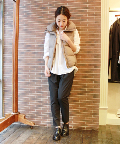 JOURNAL STANDARD(ジャーナルスタンダード)の「ウールイージーパンツ#(その他パンツ・レディース・ネイビー/ブラック/チャコールグレー・40/38/36)」の20枚目の写真