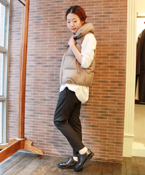 JOURNAL STANDARD(ジャーナルスタンダード)の「ウールイージーパンツ#(その他パンツ・レディース・ネイビー/ブラック/チャコールグレー・40/38/36)」の21枚目の写真