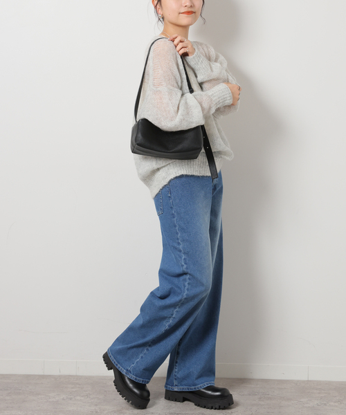 JOURNAL STANDARD relume（ジャーナルスタンダード　レリューム）の「【VELETTO/ヴェレット】 rectangle ショルダーバッグ（ショルダーバッグ・レディース・ブラック・1）」の3枚目の写真