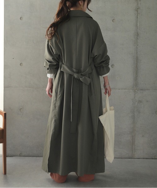 HUG.U（ハグユー）の「こなれトレンチ（トレンチコート）」 - WEAR