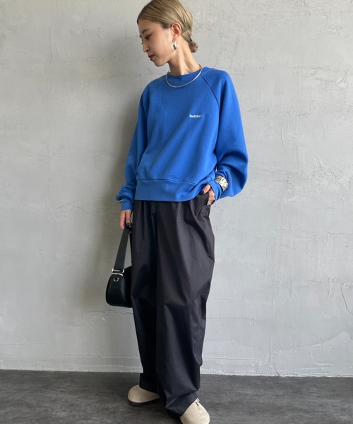 新品未使用　relumeラグランハーフスリーブスウェット　別注 FREAK'S STORE トレーナー スウェット 限定展開 12oz Short