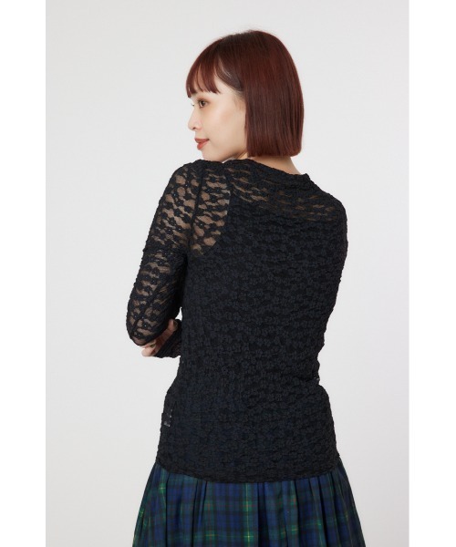 RODEO CROWNS WIDE BOWL(ロデオクラウンズワイドボウル)の「カラーレーストップス(その他トップス・レディース・イエロー/レッド/ブラック/オフホワイト・FREE)」の11枚目の写真