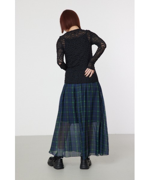 RODEO CROWNS WIDE BOWL(ロデオクラウンズワイドボウル)の「カラーレーストップス(その他トップス・レディース・イエロー/レッド/ブラック/オフホワイト・FREE)」の9枚目の写真