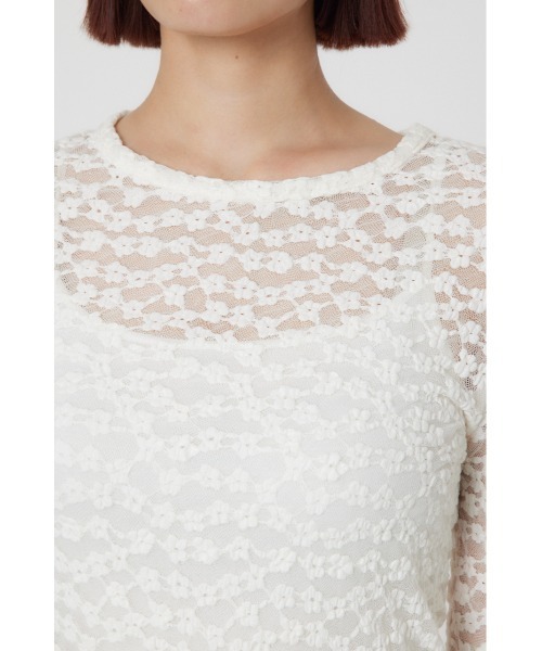 RODEO CROWNS WIDE BOWL(ロデオクラウンズワイドボウル)の「カラーレーストップス(その他トップス・レディース・イエロー/レッド/ブラック/オフホワイト・FREE)」の18枚目の写真