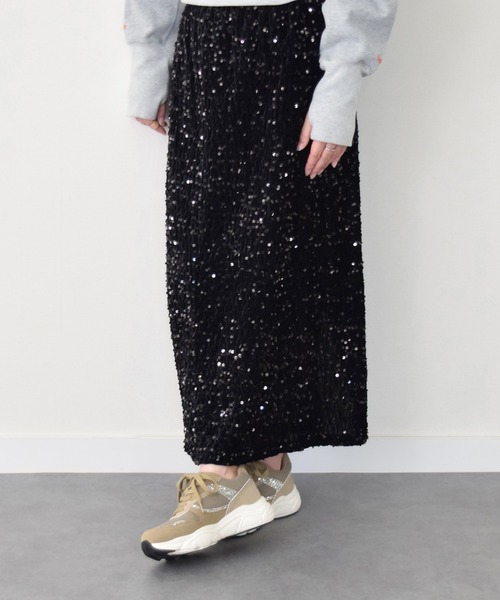 【セール】【Round About】撥水グリッターコンビスニーカー(445014)（スニーカー）｜Round About（Bridget Birkin）（ラウンド アバウト）