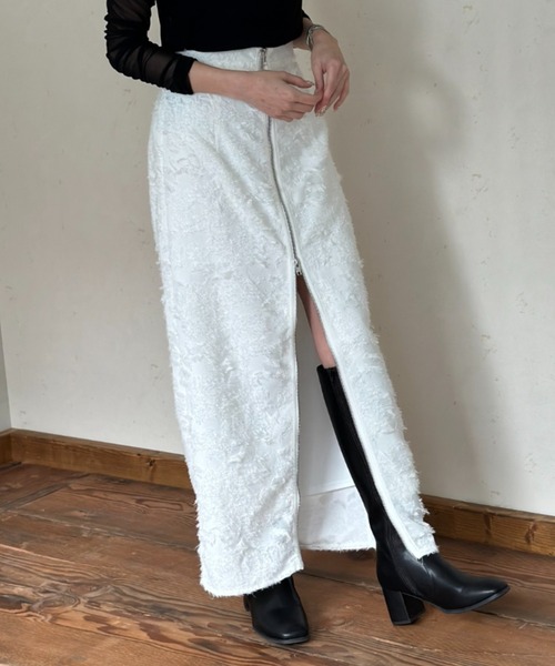 【TOTEME】フリンジスカート TOTEME フリンジ スカート | ブラック | FARFETCH JP
