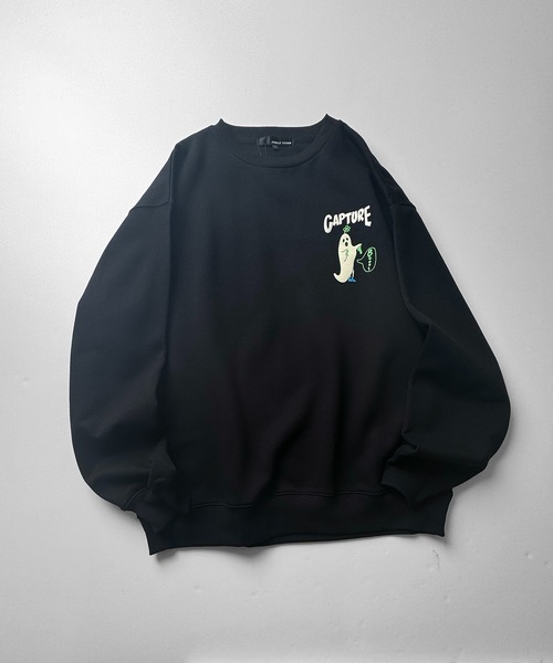 ILL'S(イルズ)の「【ILL'S】ゴーストルミナス発泡スウェット(スウェット・メンズ・ブラック/ブルー/ホワイト・M/L)」の8枚目の写真