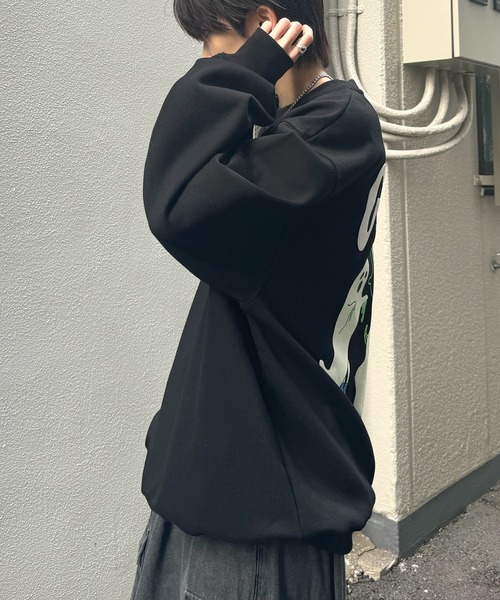 ILL'S(イルズ)の「【ILL'S】ゴーストルミナス発泡スウェット(スウェット・メンズ・ブラック/ブルー/ホワイト・M/L)」の22枚目の写真