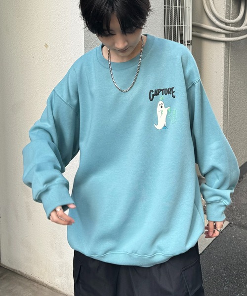 ILL'S(イルズ)の「【ILL'S】ゴーストルミナス発泡スウェット(スウェット・メンズ・ブラック/ブルー/ホワイト・M/L)」の14枚目の写真