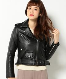 Another Edition | ラムライダースジャケット/AEBC LAMB RIDERS JKT(ライダースジャケット)