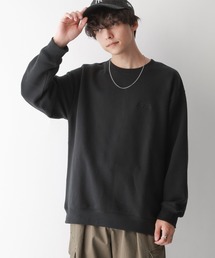 SIGNAL SPORTS | 【SIGNAL SPORTS】ヘビーウェイトコットン/刺繍裏毛ビッグスウェット(スウェット)