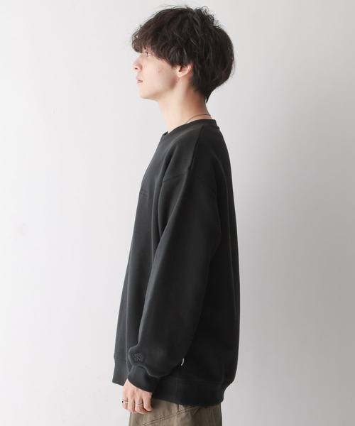 SIGNAL SPORTS（シグナルスポーツ）の「【SIGNAL SPORTS】ヘビーウェイトコットン/刺繍裏毛ビッグスウェット（スウェット・メンズ・ネイビー/アッシュグレー/ブラック・MEDIUM/LARGE）」の13枚目の写真