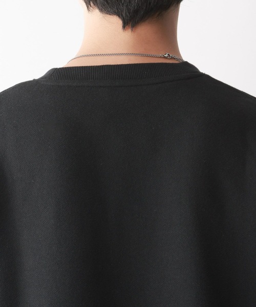 SIGNAL SPORTS（シグナルスポーツ）の「【SIGNAL SPORTS】ヘビーウェイトコットン/刺繍裏毛ビッグスウェット（スウェット・メンズ・ネイビー/アッシュグレー/ブラック・MEDIUM/LARGE）」の7枚目の写真