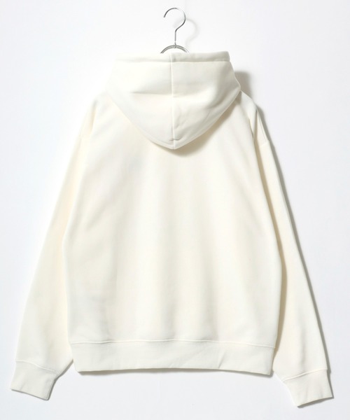 CONVERSE(コンバース)の「CONVERSE/コンバース 裏起毛 ワンポイントロゴ刺繍 プルオーバー スウェットパーカー レディース メンズ フーディー(パーカー・レディース・ブラック/グレイッシュベージュ/グレー系その他/アッシュグレー/オフホワイト/ブルー系その他・M/L/LL)」の13枚目の写真