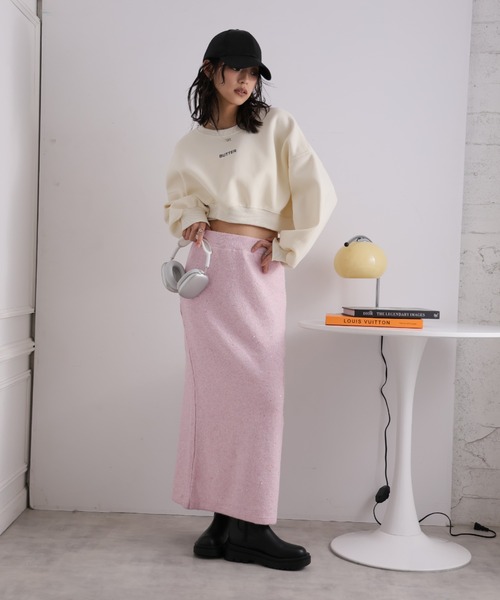 LAFFMO(ラフモ)の「スパンコールラメスカート(スカート・レディース・ゴールド/ピンク/シルバー/グレー・F)」の12枚目の写真