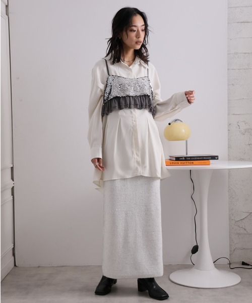 セール】スパンコールラメスカート（スカート）｜LAFFMO（ラフモ）の