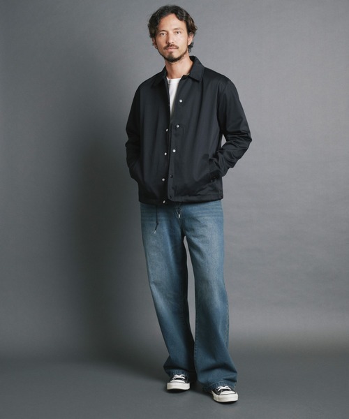 Magine(マージン)の「【SELECT】IR:T/C TWILL COACH JKT/TCツイル コーチジャケット(ブルゾン・メンズ・ネイビー/ベージュ/ブラック・L/M)」の20枚目の写真