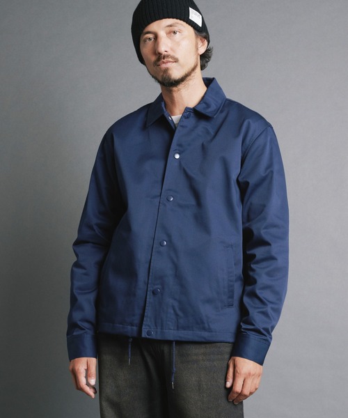 Magine(マージン)の「【SELECT】IR:T/C TWILL COACH JKT/TCツイル コーチジャケット(ブルゾン・メンズ・ネイビー/ベージュ/ブラック・L/M)」の13枚目の写真