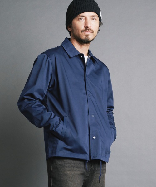 Magine(マージン)の「【SELECT】IR:T/C TWILL COACH JKT/TCツイル コーチジャケット(ブルゾン・メンズ・ネイビー/ベージュ/ブラック・L/M)」の15枚目の写真