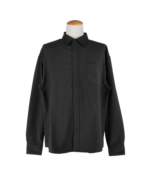 coca(coca)(コカ)の「ツイルレギュラーカラーシャツ 胸ポケット付き(シャツ/ブラウス・メンズ・ブルー/ホワイト/ブラウン/チャコール・M/L/XL)」の3枚目の写真