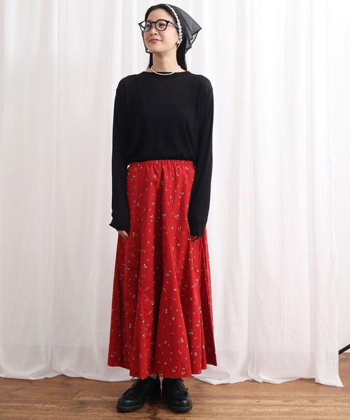 fig Ｌondon（フィグロンドン）の「mousse long sleeve（Tシャツ/カットソー・レディース・ブラック/イエロー/グリーン・FREE）」の17枚目の写真