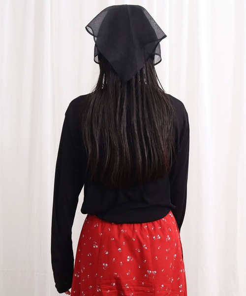 fig Ｌondon（フィグロンドン）の「mousse long sleeve（Tシャツ/カットソー・レディース・ブラック/イエロー/グリーン・FREE）」の15枚目の写真