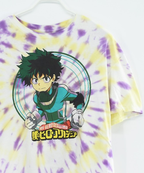 【ヴィンテージ古着】僕のヒーローアカデミア タイダイ アニメTシャツ（Tシャツ/カットソー）｜VINTAGE（ヴィンテージ）