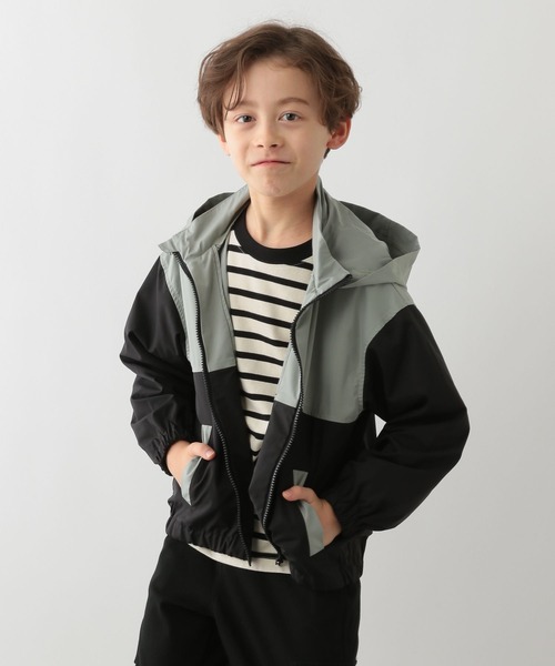 GLOBAL WORK Smile Seed Store(グローバルワーク スマイルシードストア)の「撥水フードブルゾン/キッズ/140308(ブルゾン・キッズ・ピンク/アイボリー/グリーン・110cm/120cm/130cm/140cm/150cm)」の1枚目の写真