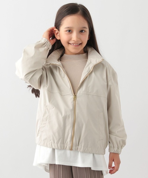 GLOBAL WORK Smile Seed Store(グローバルワーク スマイルシードストア)の「撥水フードブルゾン/キッズ/140308(ブルゾン・キッズ・ピンク/アイボリー/グリーン・110cm/120cm/130cm/140cm/150cm)」の6枚目の写真