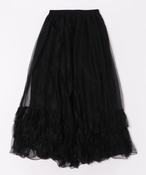 カヤ（カヤ）の「【カヤ】チュールインナースカート（スカート・レディース・スミクロ/ライトパープル/ホワイト系その他/エンジ・FREE）」の8枚目の写真