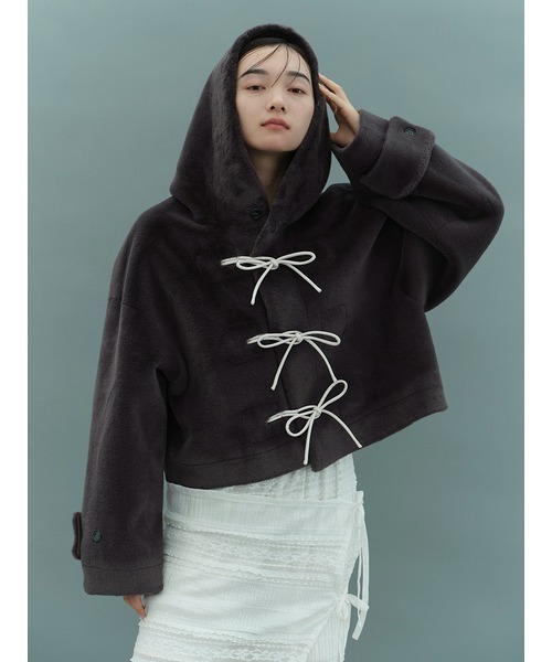 FURFUR リボンショートダッフルコート リボンショートダッフルコート(ジャケット)｜アウター｜FURFUR