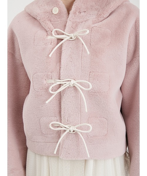 FURFUR ピンク ダッフルコート FURFUR ピンク ダッフルコート FURFUR ピンク ダッフルコート