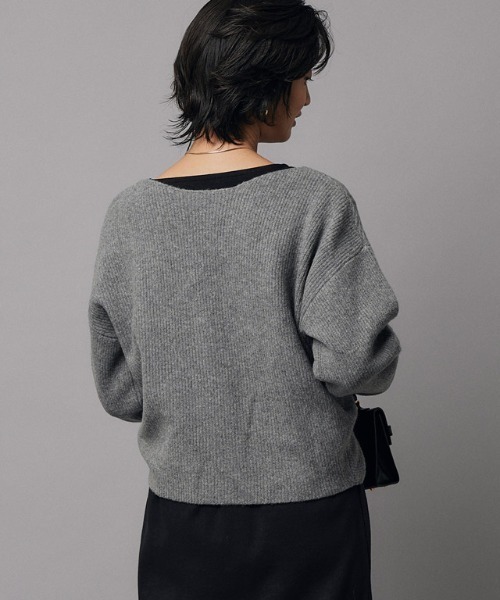 RASW（ラス）の「[RASW]カシュクールニット（ニット/セーター・レディース・杢グレー/ベージュ系その他・M/L）」の17枚目の写真