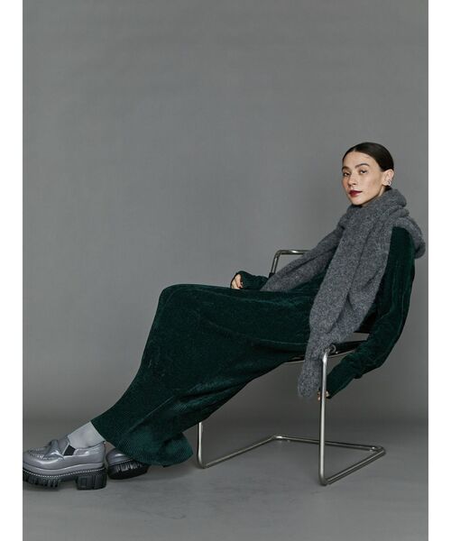 UN3D.（アンスリード）の「2WAY GLOVE MUFFLER / 2ウェイグローブマフラー（マフラー・レディース・ブラウン/グレー/グリーン/ブラック・FREE）」の18枚目の写真