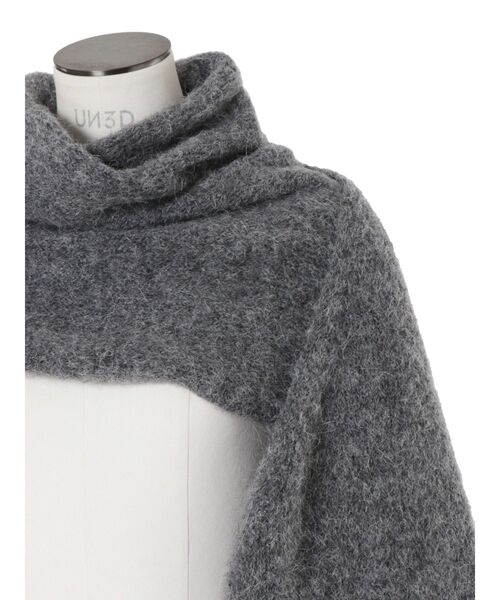 UN3D.（アンスリード）の「2WAY GLOVE MUFFLER / 2ウェイグローブマフラー（マフラー・レディース・ブラウン/グレー/グリーン/ブラック・FREE）」の16枚目の写真